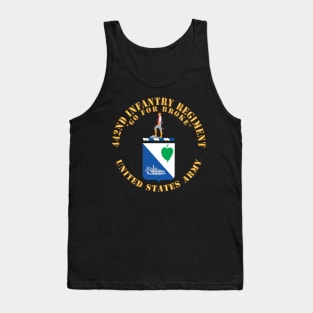 442nd Infantry Regiment - COA - Go for Broke X 300 Tank Top